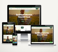 Ziraat Tarım Botanik Web Sitesi Paketi Soft Amac AI Destekli